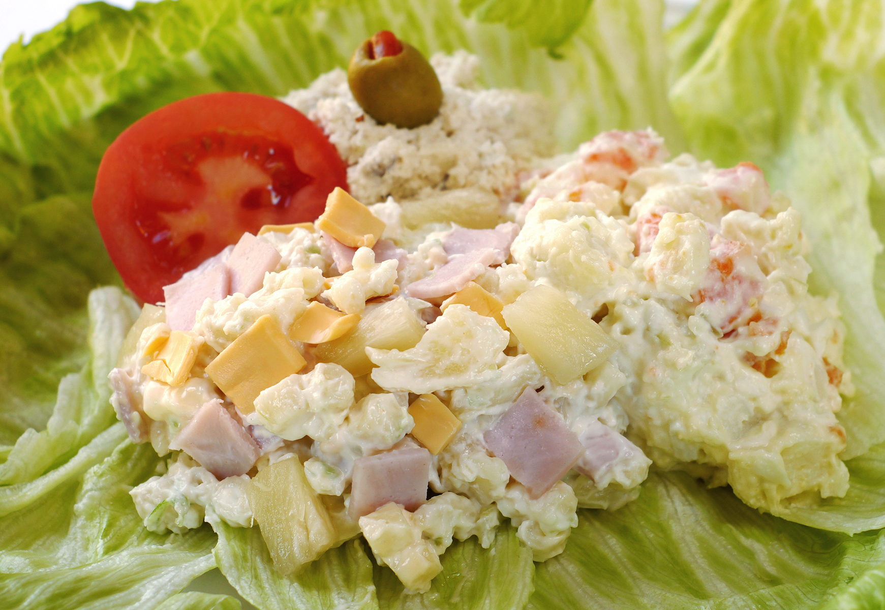 Plato de Tres ensaladas